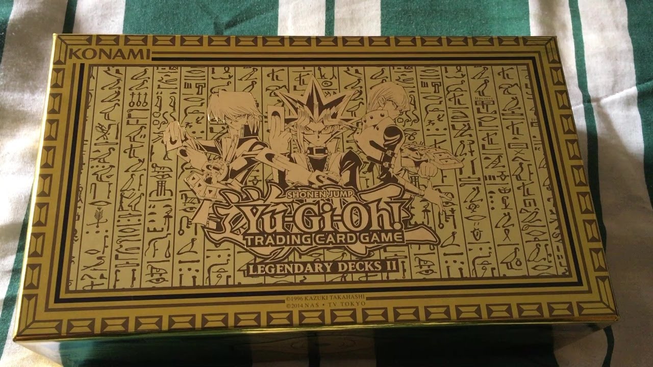 yugioh legendary decks 2 unboxing Yu-Gi-Oh! YGO-LD2-EN II Box Set : Toys & Games adding a luxurious touch to your dueling experience Yu-Gi-Oh! TCG: Yugi, Kaiba &