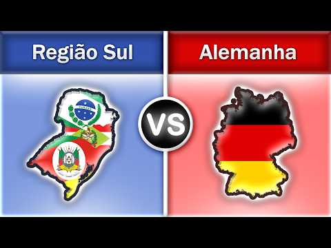 Southern Region of Brazil vs Germany | Comparison