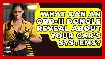 What Can An OBD-II Dongle Reveal About Your Car
