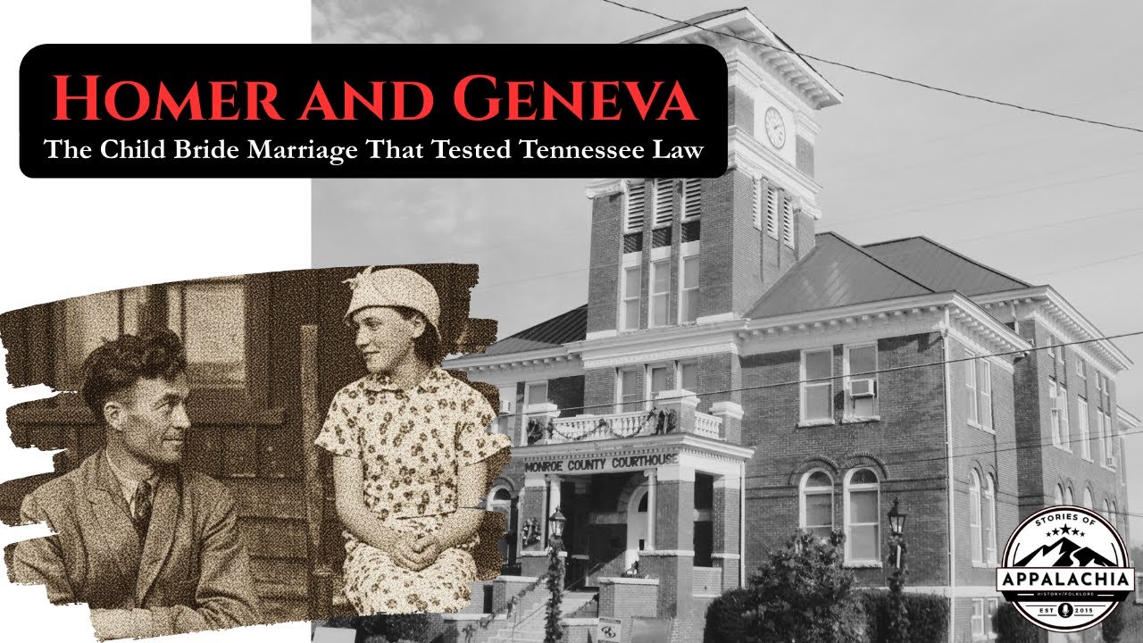 Гомер и Женева: брак с невестой-ребенком, который стал испытанием для законов Теннесси
