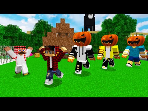 ماين كرافت لكن جيجي وكعبول وعبوسي صاروا مخلقوات غريبة فلم ماين كرافت