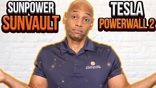 SunPower SunVault vs Tesla Powerwall II