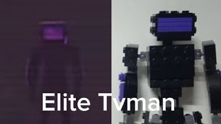 Lego Elite Tvman make (full)