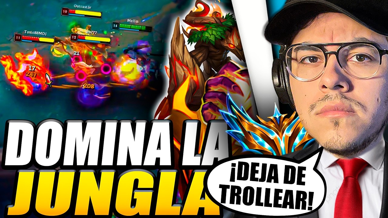✅ CHALLENGER TE ENSEÑA CÓMO JUGAR LA JUNGLA 🔥 GUÍA PARA PRINCIPIANTES 🏆 TODO LO QUE NECESITAS SABER