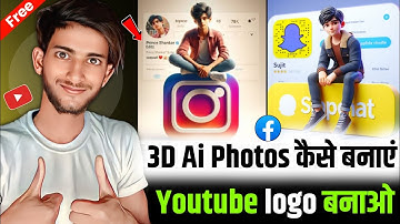 How to create 3D Ai Social media boy images | bing image creator tutorial  viral 3D ai photo editing