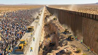 How America Built the Billion-Dollar Border Wall: Engineering & Scale