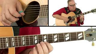 🎸 Fingerstyle Guitar Lesson - Banjo Roll Etude No. 1: Performance - Richard Smith
