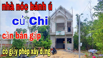 ms60,Bán mẫu 1 trệt 1 lầu, mặt tiền,42m thổ cư,có giấy phép xây dựng,xã tân an hội, bán 3 tỷ470tr