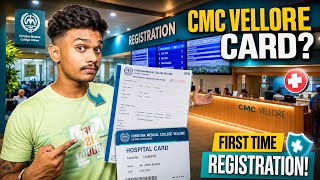 😱 CMC Vellore Mein Hospital Card Kaise Banaye? | First Time Patient Registration Full Guide 2026 🏥