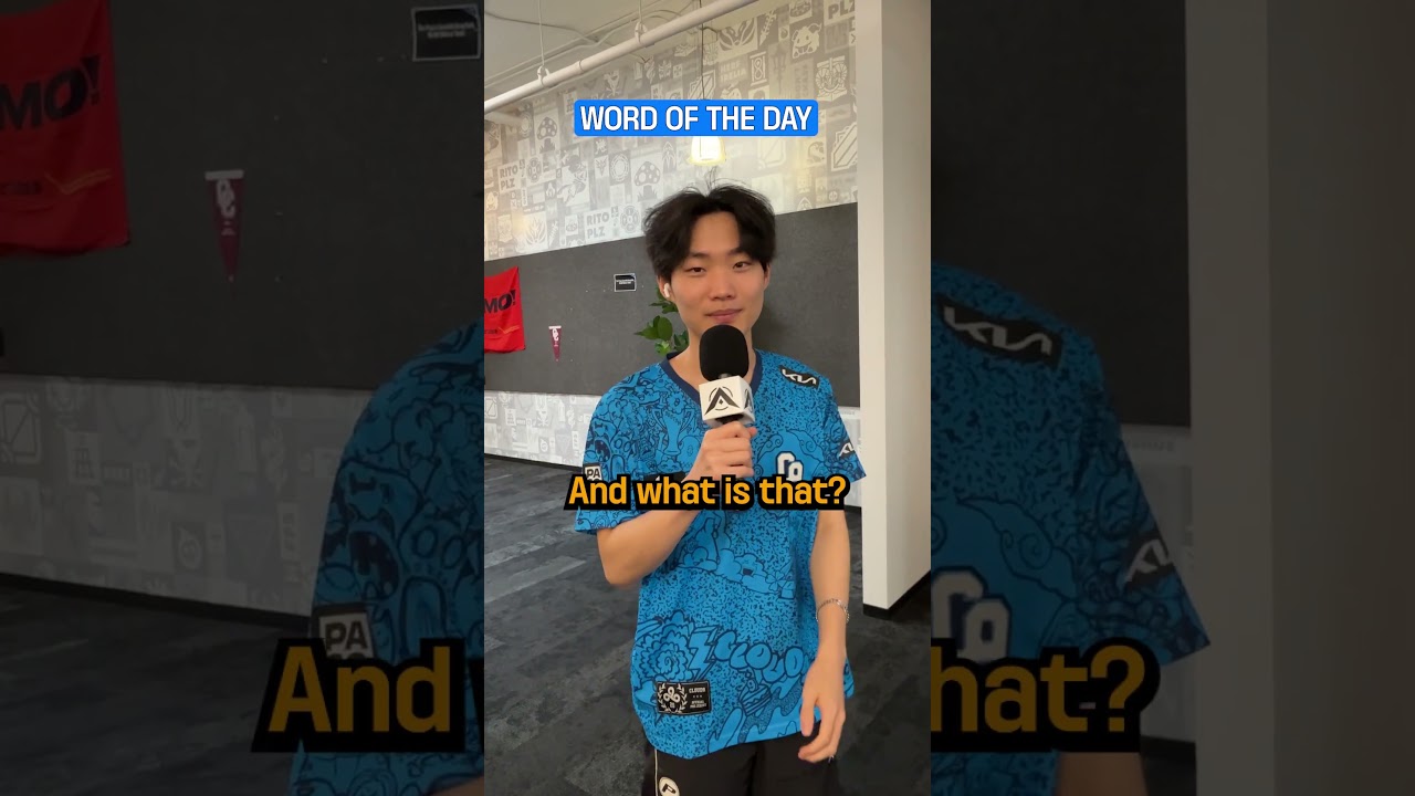 The Korean Word of the Day with C9's Loki ✏️