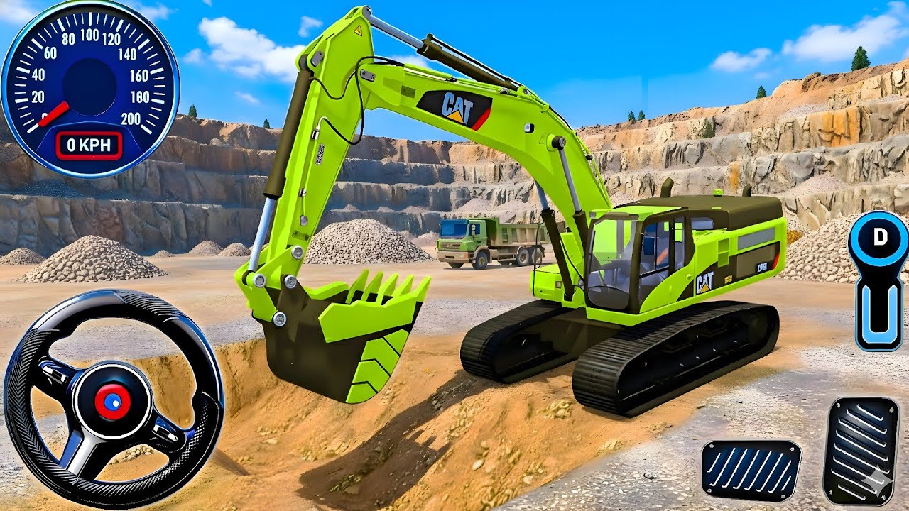 🚨 JCB City Road Construction Simulator 3D🚧 - Android Gameplay Part- 3