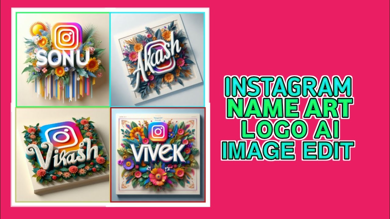 Viral Instagram Trending Name Art Ai Image Kaise Banaye|| Technical Moon 87