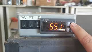 How to change temperature and humidity setpoint on MeloChicks incubator(7802A)