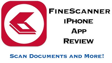 FineScanner iPhone App Review