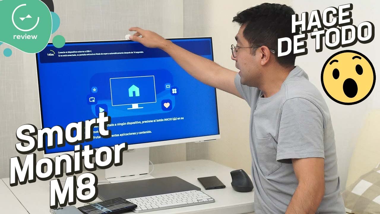 Samsung Smart Monitor M8 | Review en espaÃ±ol - YouTube