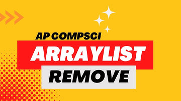 AP CompSci Prep: Removing items from an ArrayList