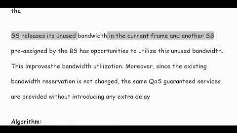 What is Bandwidth Recycling in IEEE 802.16 Network