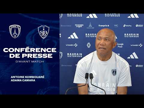 The press conference before the match against Brest (Matchday 32)