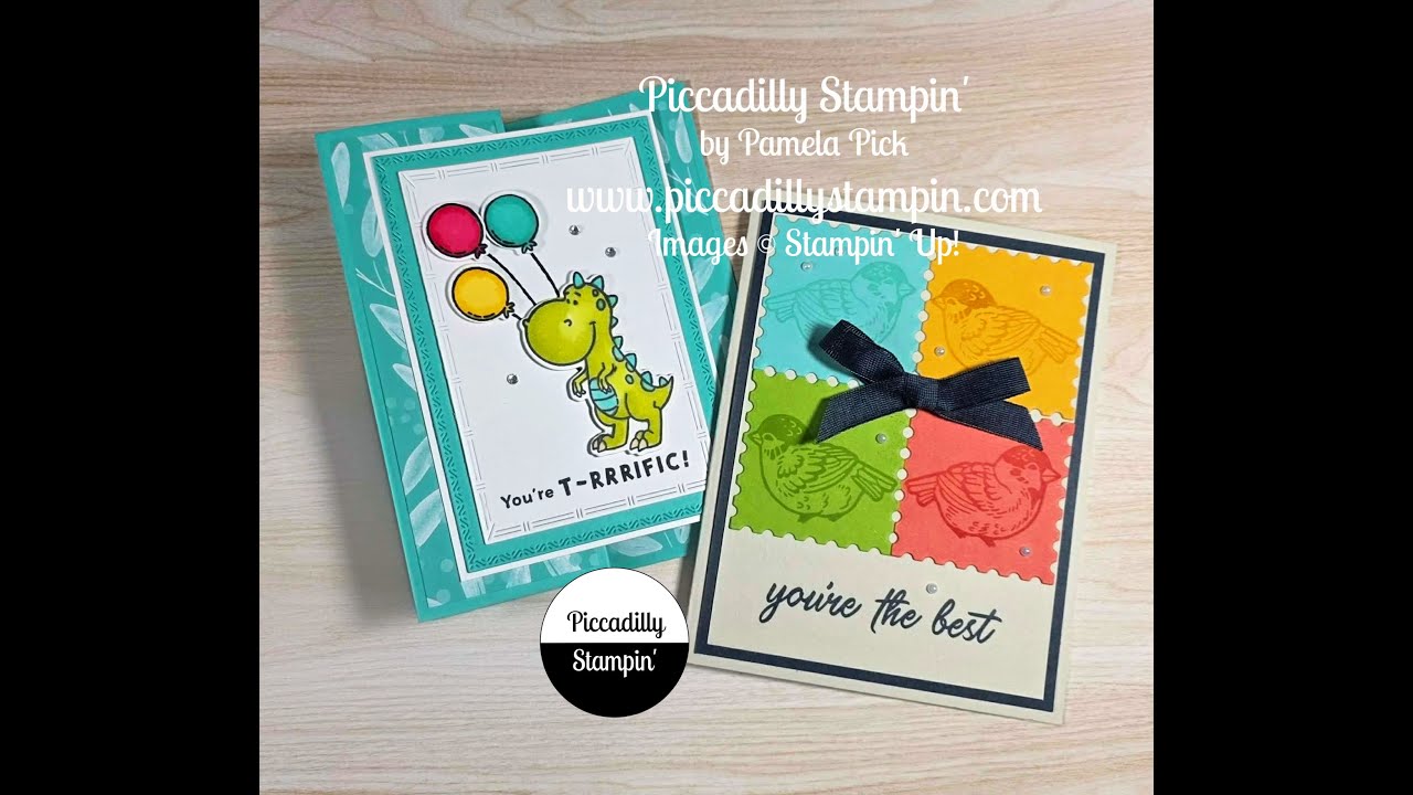 Stampin' Up! Simple & Colorful Cards -12/10/25 - FBL