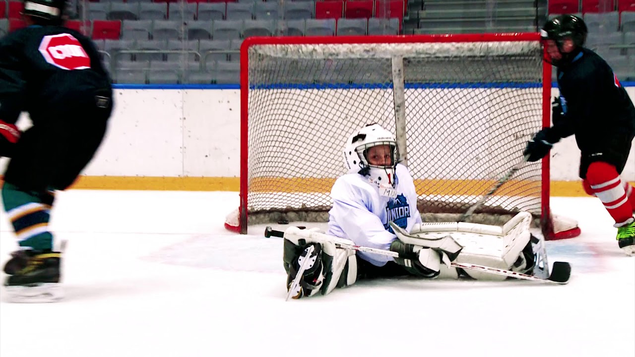 IceCam: камера на льду во время тренировки детской хоккейной команды