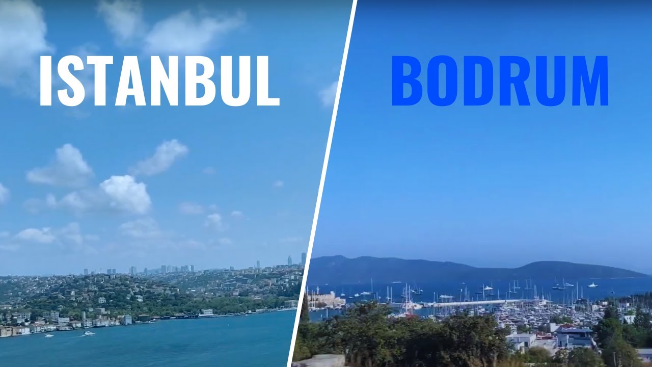 İstanbul- Bodrum Yolculuğumuz I Altyazılı İlk Vlog