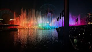 World of color California Adventure but only the peak part