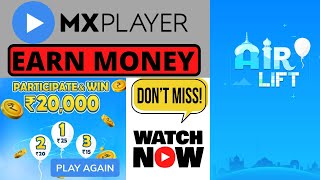 MX Player Airlift Game  | Win Up to 20,000 | Get Unlimited Score |2021 screenshot 3