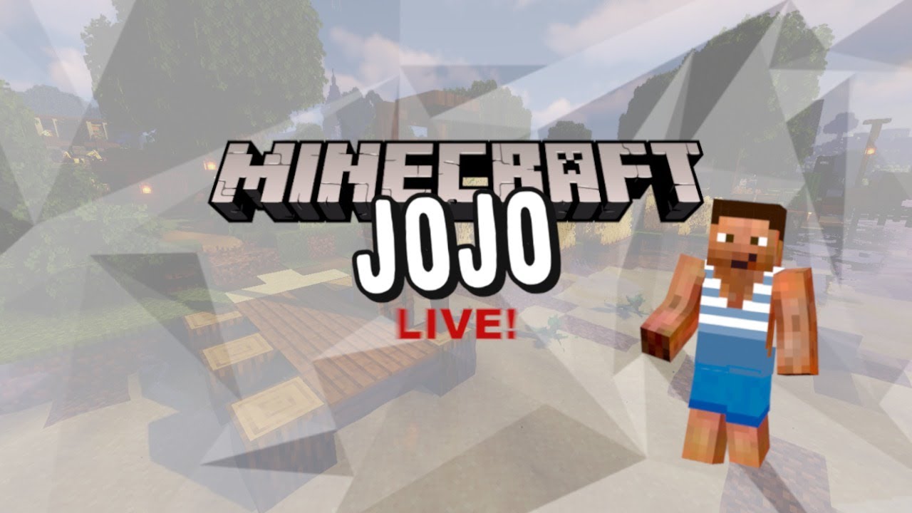 JoJo | LIVE! 🔴 Minecraft Server Projekt #1 - YouTube