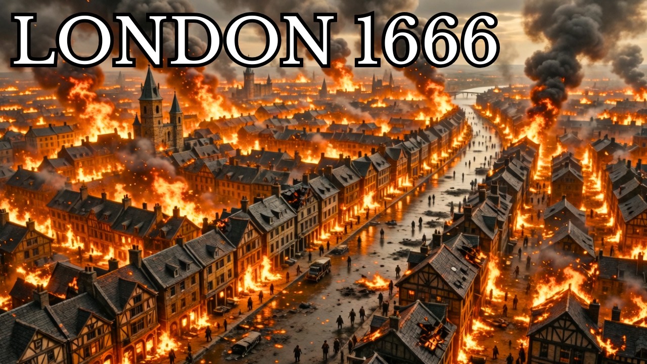 What Was London Like During the Great Fire of London (1666)