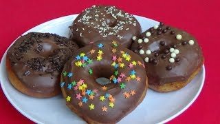 ROSCA AMERICANA DONUTS COBERTO COM CHOCOLATE