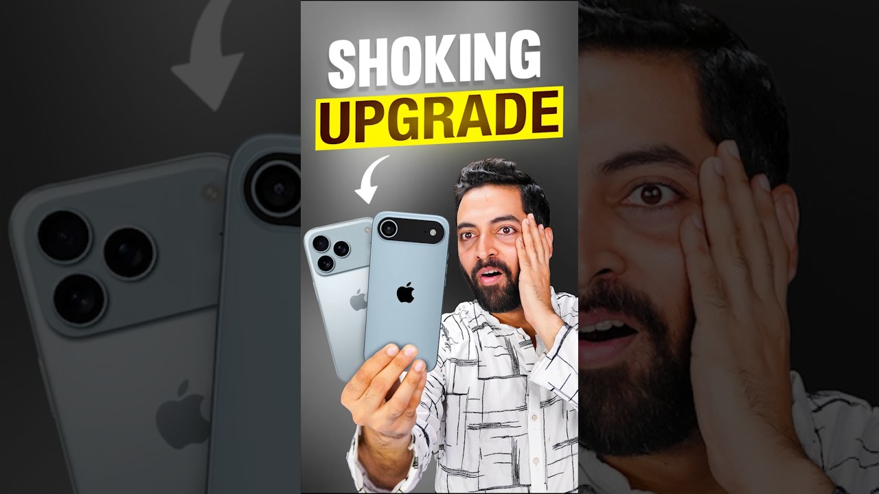 iPhone 17 Series SHOCKING Upgrades 😱 #shorts