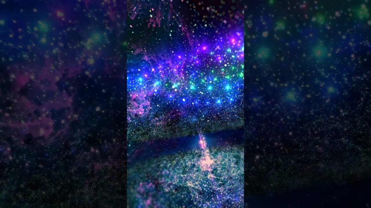 Colorful Space Drift || Relaxing Flight Through Stars #space #3d #amazing #flight