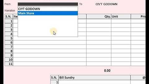 HOW TO STOCK TRANSFER IN BUSY ACCOUNTING SOFTWARE