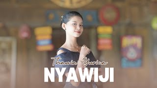 Lirik & Karaoke - NYAWIJI Thania Yurica #dangduthits