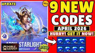 Mobile Legends Redeem Codes 22 April 2026  Mlbb Diamond Codes  Promo Diamonds Mega Sale 2026