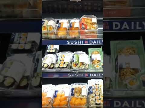 Нидерланды. Обзор цен на суши. Kaufen Sushi in Albert Heijn XL Holland 🇳🇱 Голландия #shorts