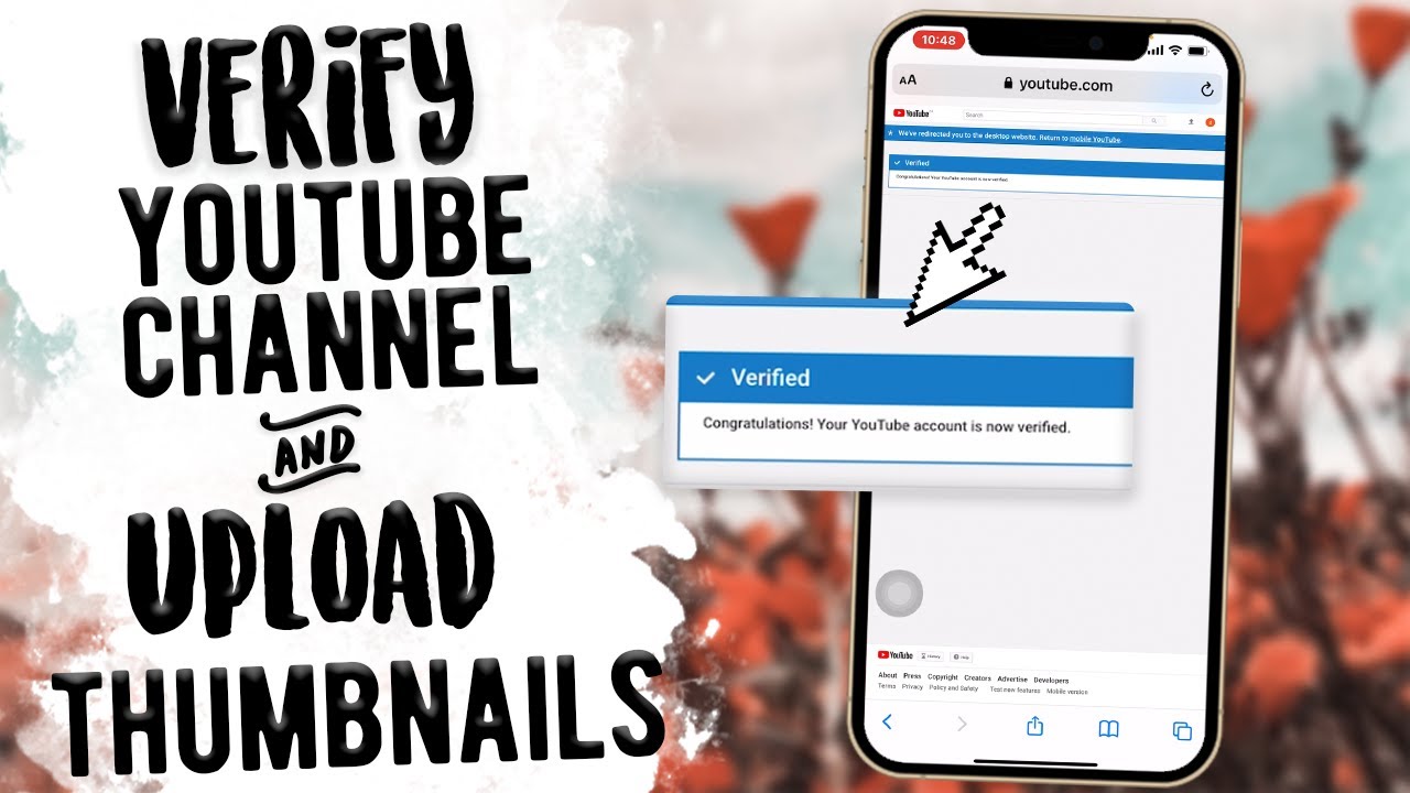 How to Verify your  Channel & Upload Thumbnails on your Phone 2021 
