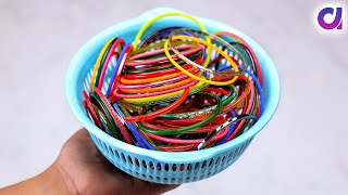 Amazing Bangle Crafts Idea! Best out of waste | @Artkala