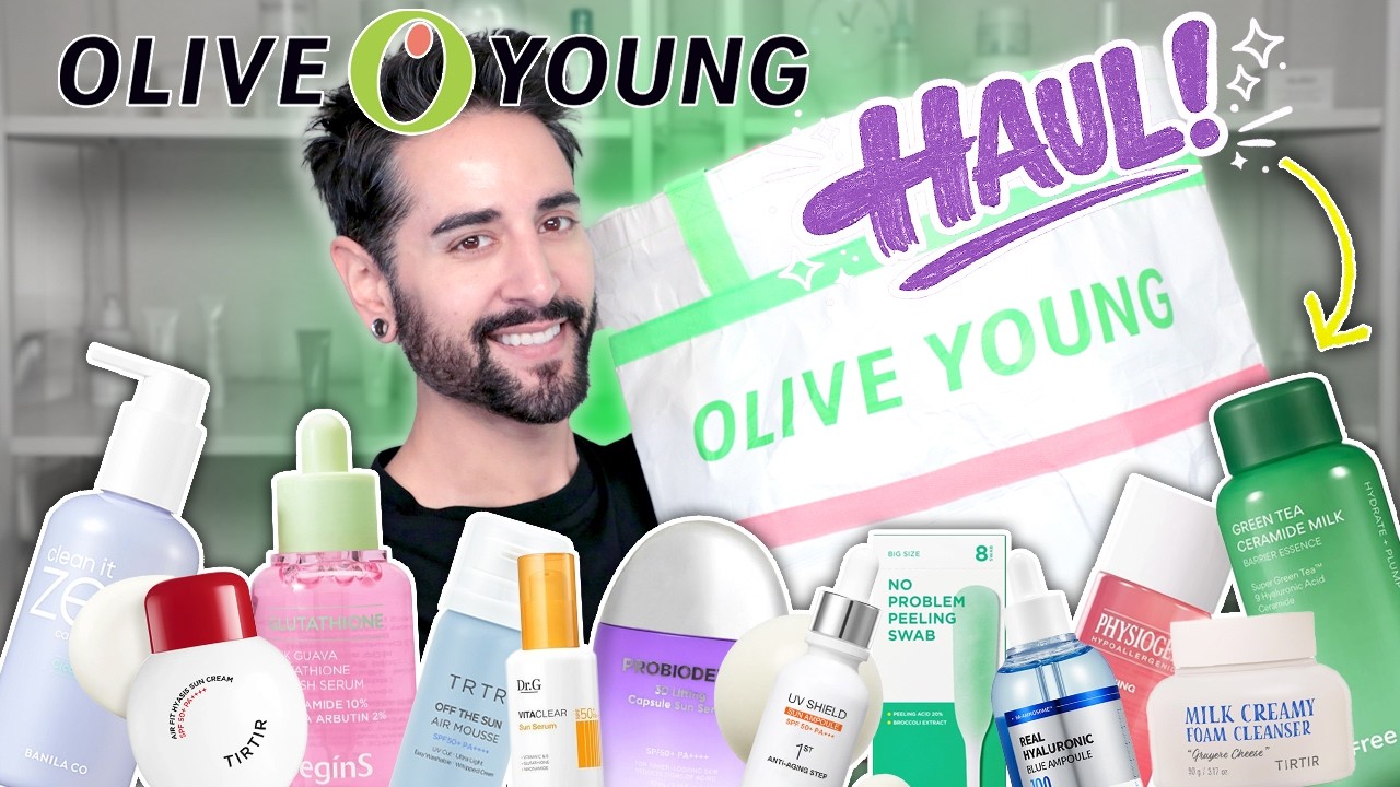 Everything I Bought at Olive Young In Korea! Korean Skincare Haul