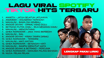 LAGU VIRAL SPOTIFY TIKTOK HITS TERBARU 2025 - LAGU POP INDONESIA TERBAIK MAHALINI, ANDMESH, GHEA