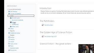 Moodle - adding a group to your course