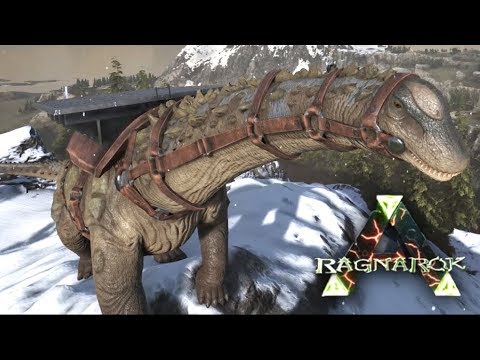 Ark Rag Mek炸裂砲弾でティタノサウルス初テイム ラグナロク Pc版公式pve Ark Survival Evolved Youtube