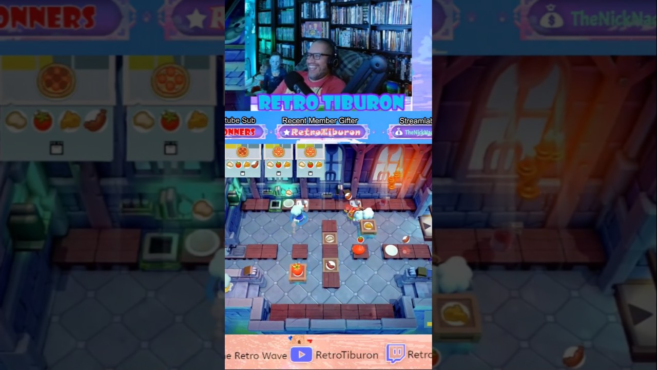 You don't want to eat pizza from this kitchen! #overcooked2 #overcooked #streaming