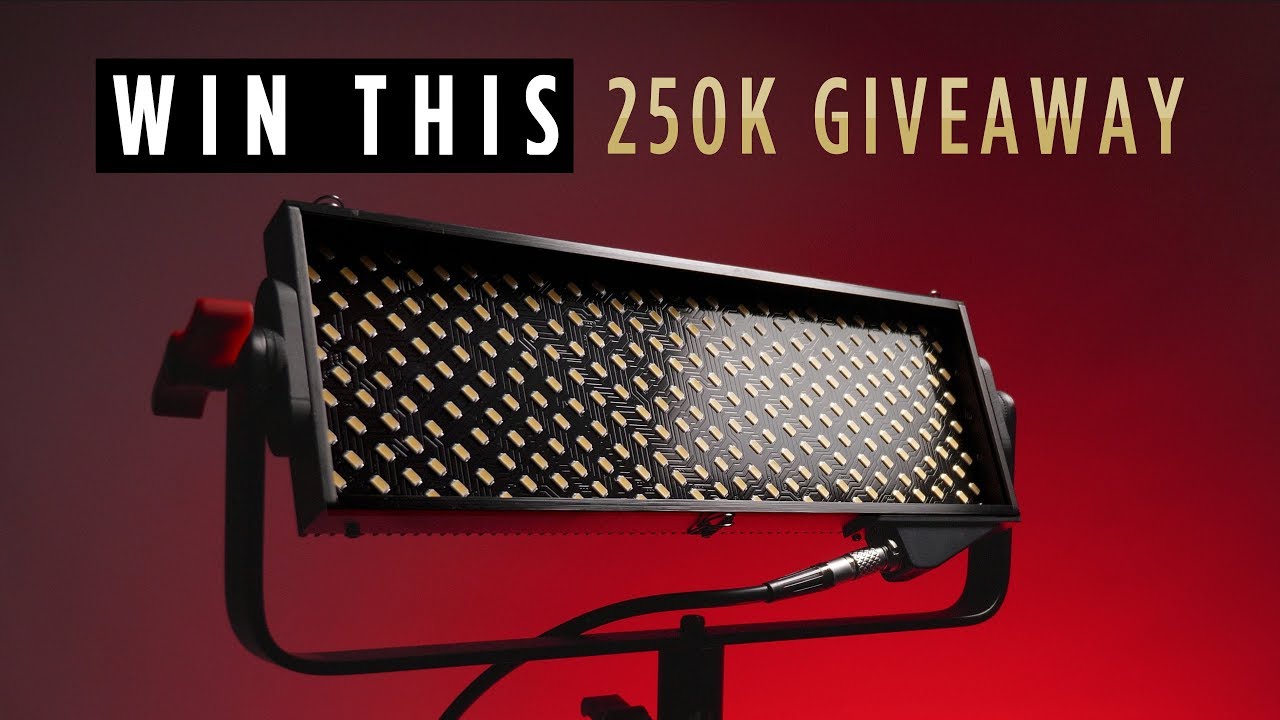 Win This Light! 250K Subscriber Giveaway