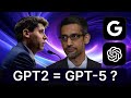 Gpt2  gpt5  openai vs google  chatgpt search chrome x ia sora update ar prompt  actus ia