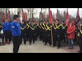 Fort Drum commander gives pep talk to soldiers at casing ceremony