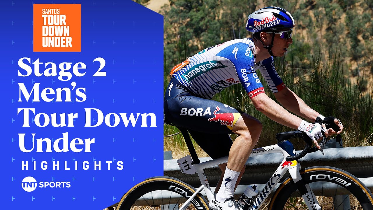 PURE DOMINATION! 🔥 | 2026 Men's Tour Down Under Stage 2 Highlights | TNT Sports Cycling