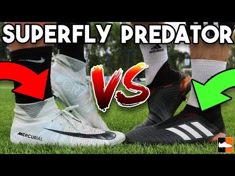 Which Is Better? Nike Superfly or adidas Predator - YouTube