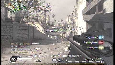 Call of Duty 4 No Scope Quick Scope Montage