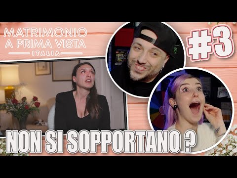 NON SI SOPPORTANO ? 😱 | Matrimonio a Prima Vista Italia 2022 (Stagione 5) | Ep. #3 *REACTION*